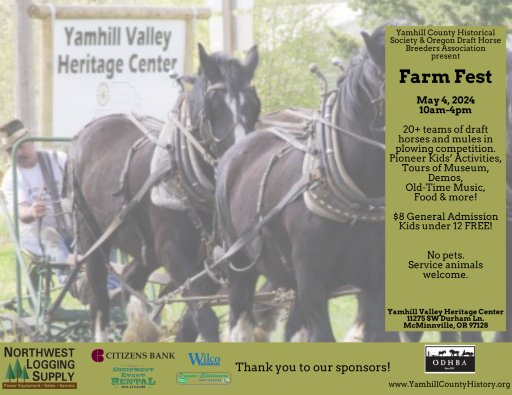 Farm Fest Yamhill County Historical Society & Museums